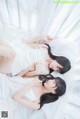 Coser @ 桜 桃 喵 Vol.045: 白色 长裙 (58 photos) P37 No.9ea597