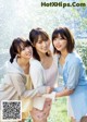 Risa Watanabe 渡邉理佐, Yui Kobayashi 小林由依, Yuuka Sugai 菅井友香, Young Magazine 2020 No.01 (ヤングマガジン 2020年1号) P4 No.1e8d81