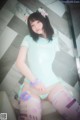 Bambi 밤비, [BLUECAKE] Naughty Cats Pink & Mint RED Set.02 P13 No.263a17