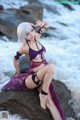 Coser @ 水 淼 Aqua Vol.072: 贞德 泳装 (41 photos) P29 No.dc6493 Image No. 25